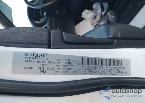 2018 Jeep Grand Cherokee Laredo 4X2 from USA, damaged, VIN 1C4RJEAG3JC480175